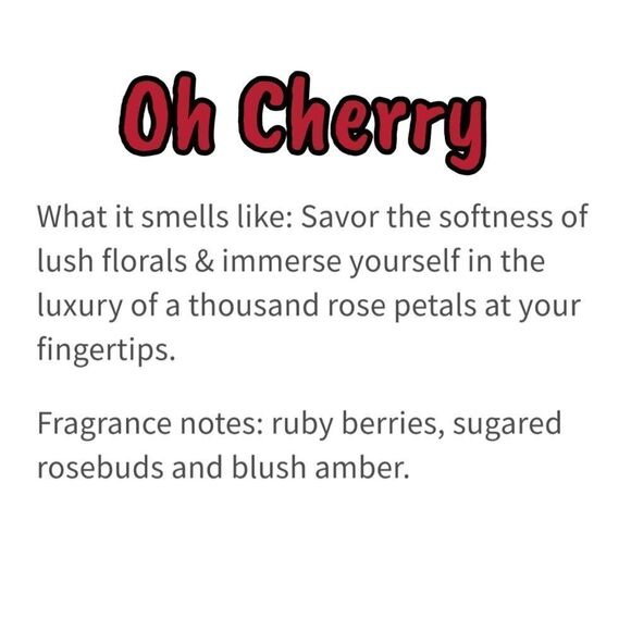 OH CHERRY- Bath & Body Works Luxury Collection - Picture 2 of 6